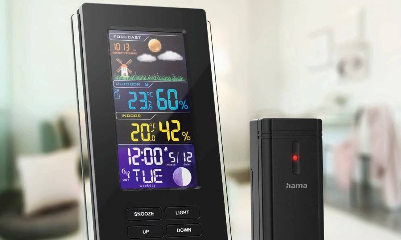 Uhr gesteuert durch DCF-Funksignal