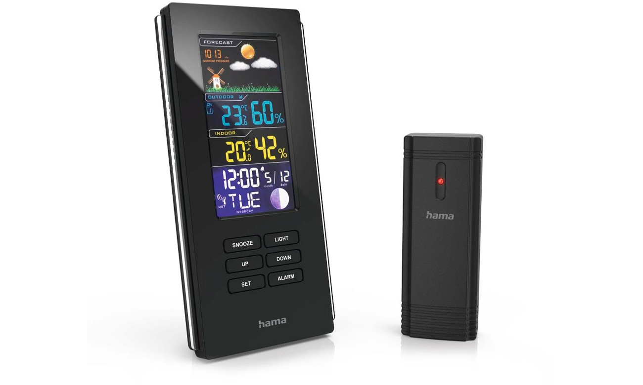 Wetterstation Hama Color Edge