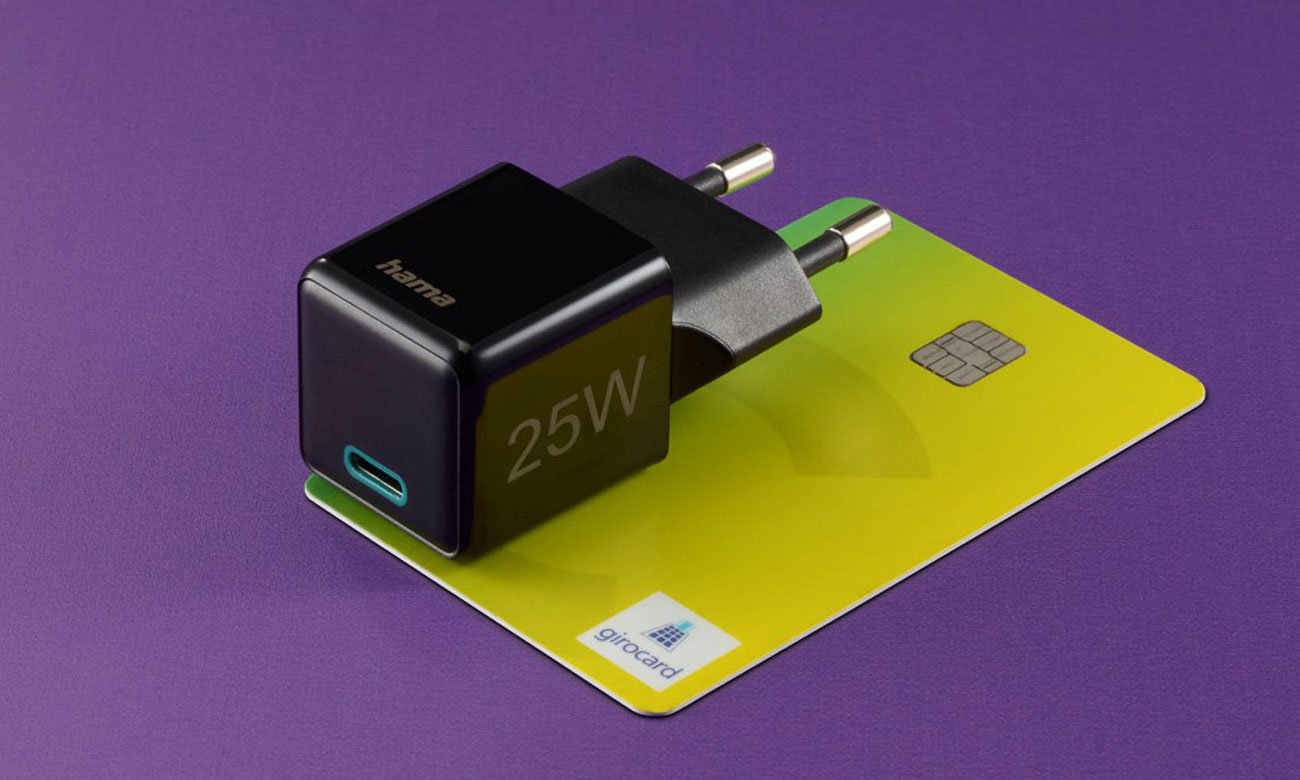 Hama Netzladegerät PD/QC SUPERMINI 25W PD/QC Schwarz