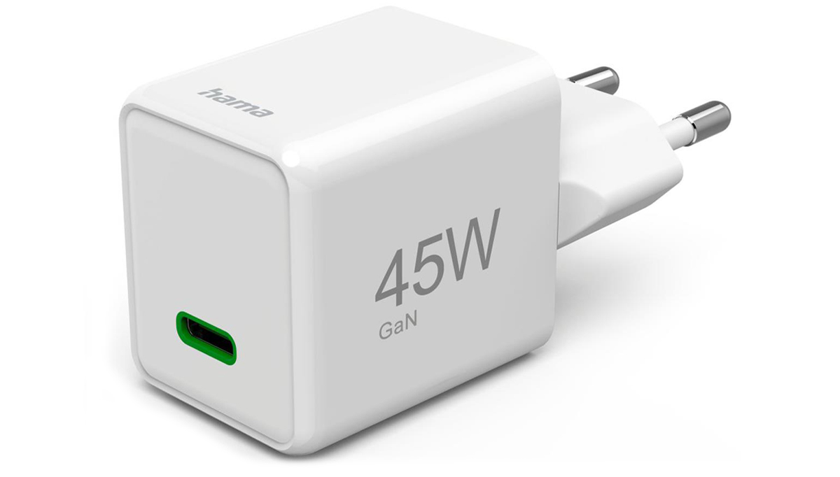 Hama Supermini GAN Netzladegerät PD/QC 45W