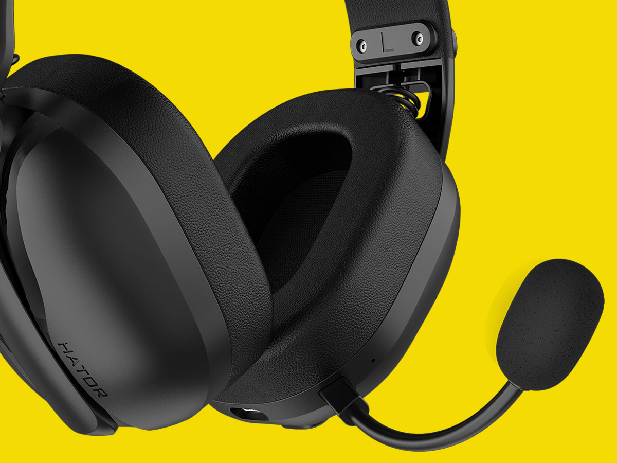 Zubehör für Gaming: HATOR Hyperpunk 3 Wireless Schwarz - Grafik