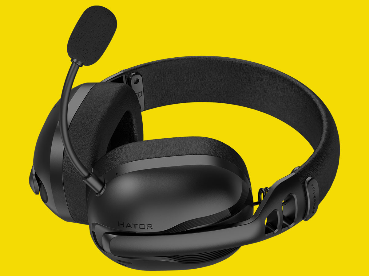 Zubehör für Gaming: HATOR Hyperpunk 3 Wireless Schwarz - Grafik mit Hintergrund