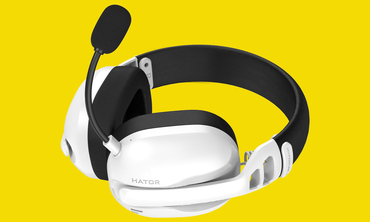 Zubehör für Gaming: HATOR Hyperpunk 3 Wireless Weiß - Grafik mit Hintergrund