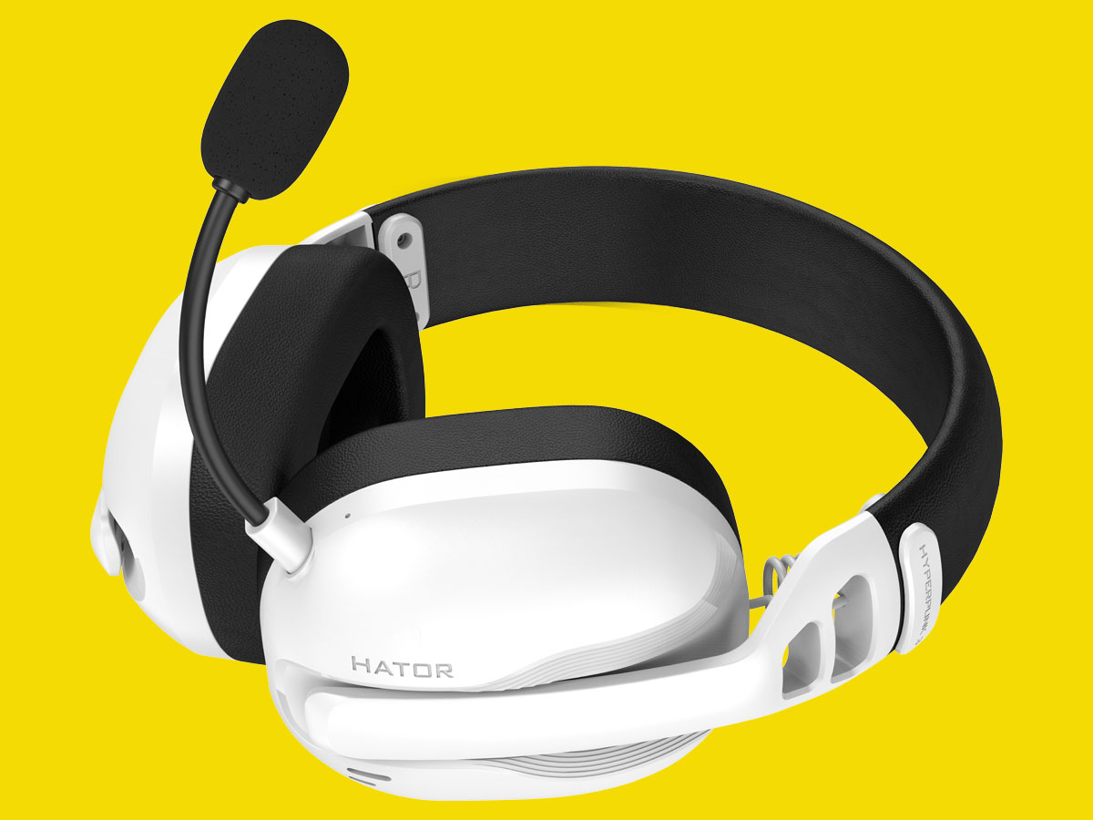 Zubehör für Gaming: HATOR Hyperpunk 3 Wireless Weiß - Grafik mit Hintergrund