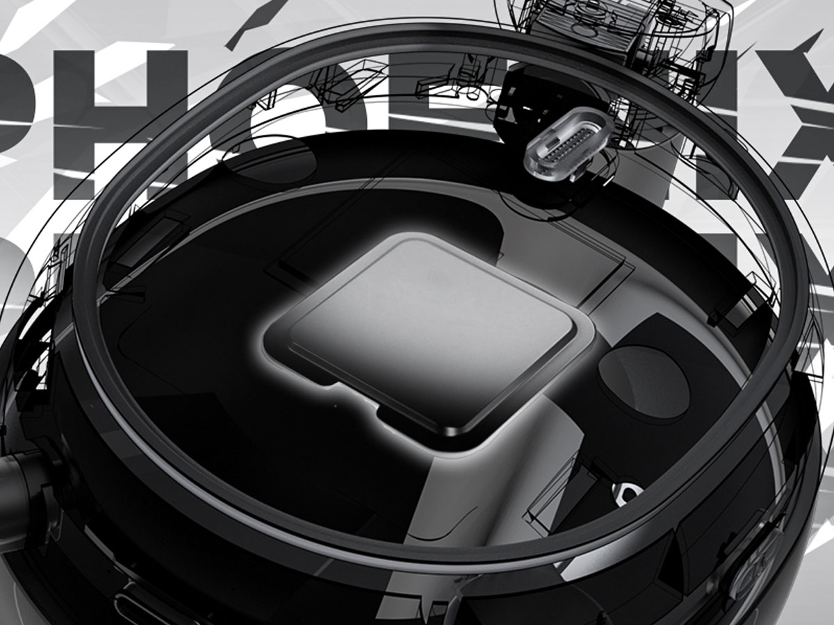 Zusatzgerät Kopfhörer HATOR Phoenix 2 Wireless Schwarz - Grafik