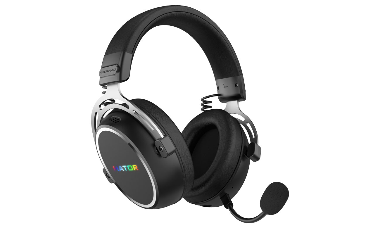 Zubehör für Gaming: HATOR Hypergang 3 Wireless Schwarz - Ansicht von vorne im Winkel