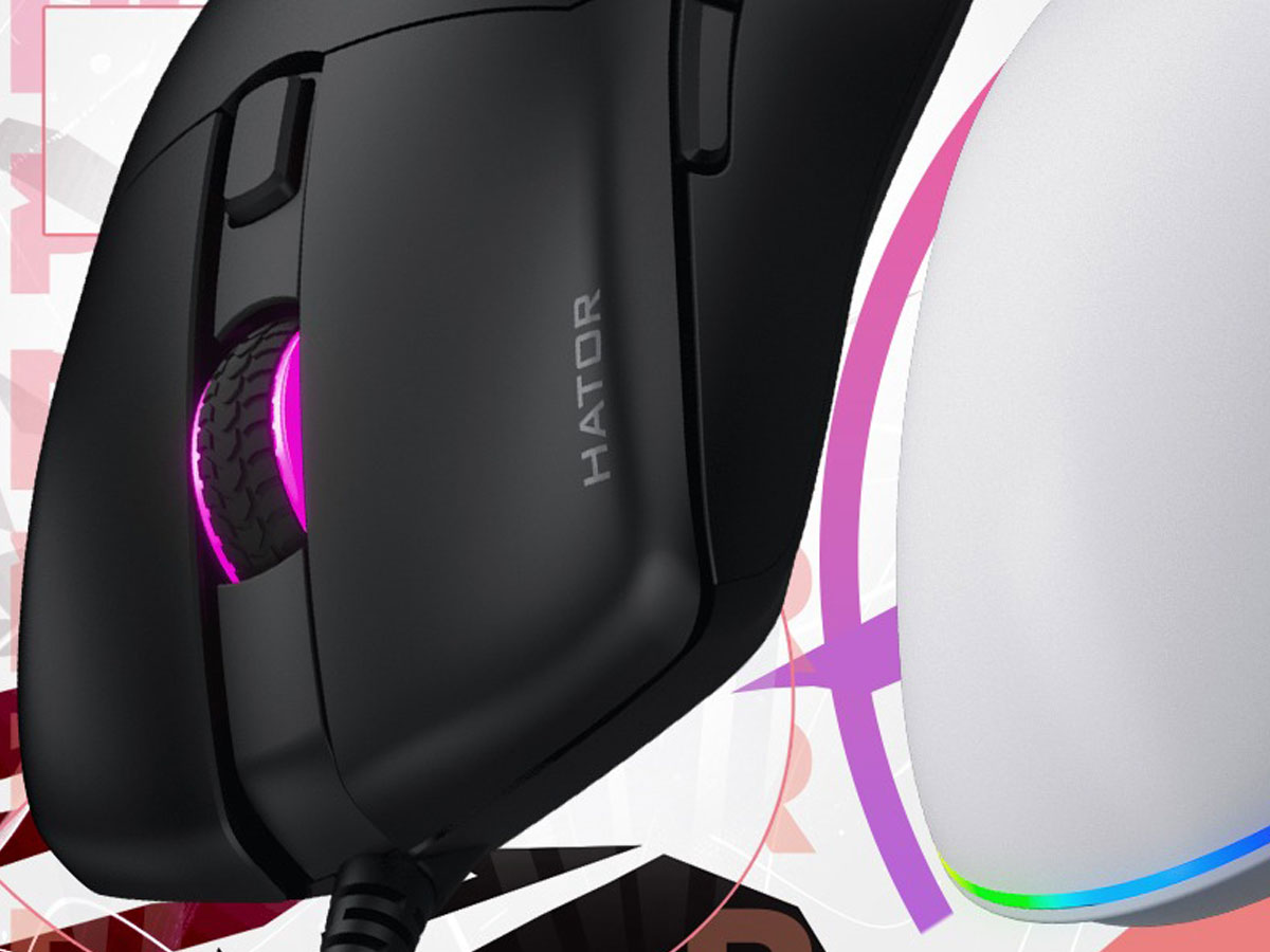 Kabelgebene HATOR Pulsar 3 Maus - Aussehen, das den Unterschied macht