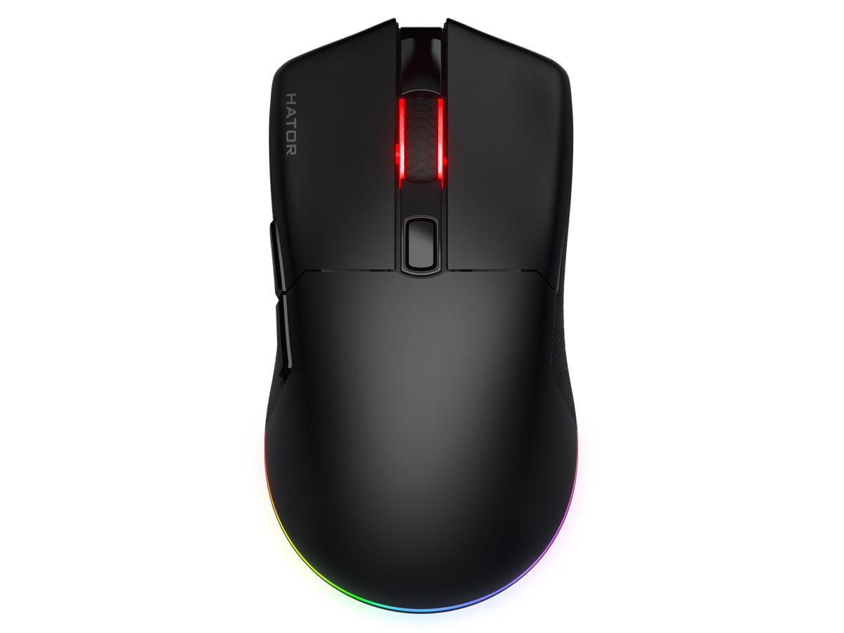Drahtlose HATOR Pulsar 3 Wireless Maus - Oberansicht