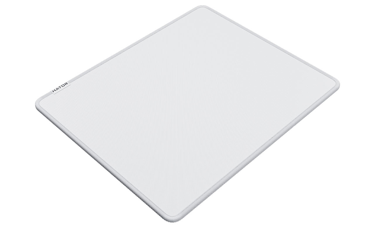 Podkładka pod mysz HATOR Tonn EVO M Biała - Widok ogólny