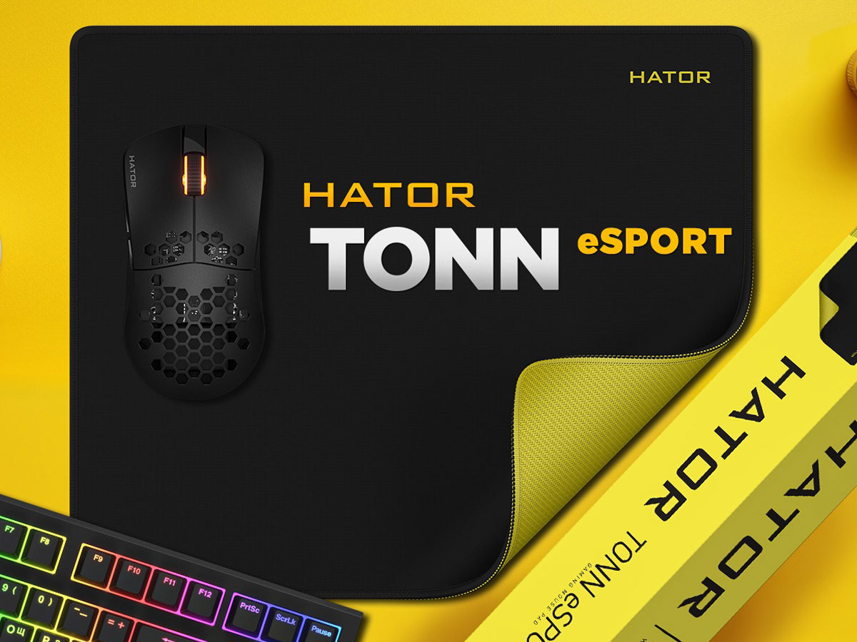 Podkładka pod mysz HATOR Tonn eSport - Grafika lifestyle
