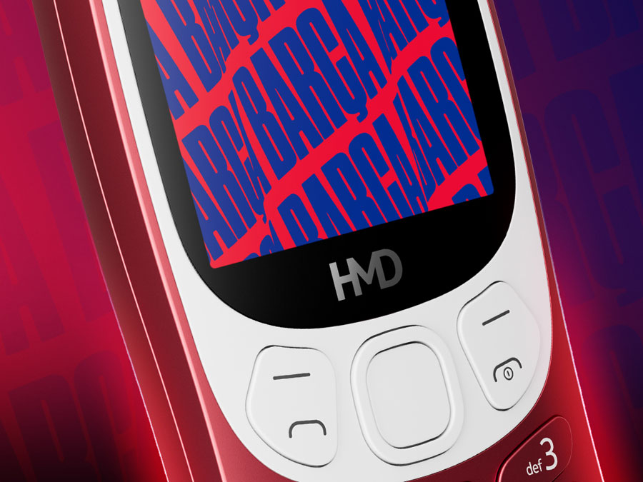 HMD Barca 3210 ekran