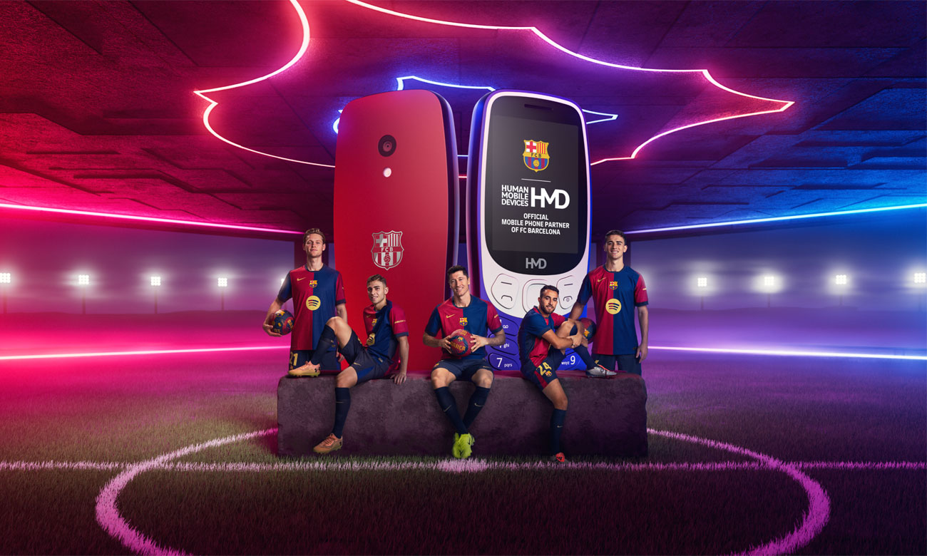 HMD Barca 3210 drużyna barcelona obudowa tył przód