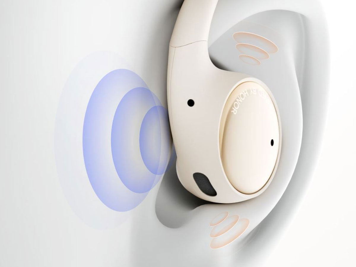 Słuchawki bezprzewodowe HONOR Earbuds Open - Dźwięk, który zachwyca