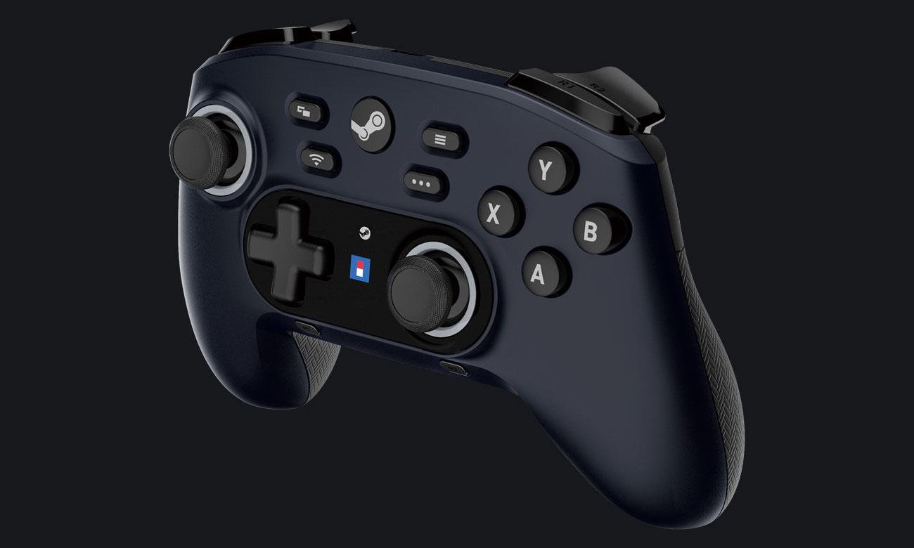 Kabelloser Controller HORI Wireless HORIPAD für Steam - Gesamtansicht, Grafik mit Hintergrund