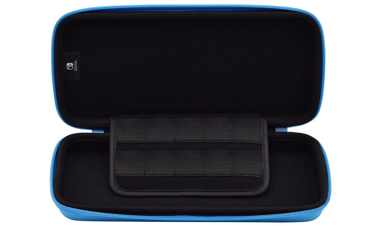 Etui HORI Hard Pouch für Nintendo Switch Zelda Link's Awakening - Innenansicht von vorne