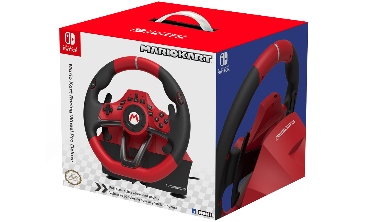 HORI Mario Kart Racing Wheel Pro Deluxe Lenkrad - Verpackung