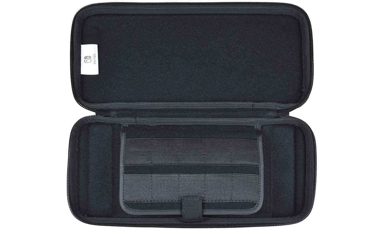 Etui HORI Slim Tough Pouch für Nintendo Switch / Switch OLED Schwarz - Innenansicht