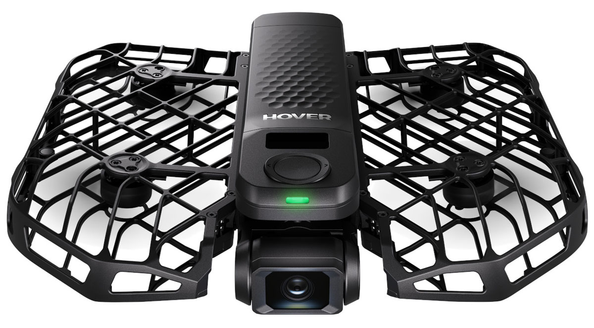Drohne HOVERAir X1 PRO - Ansicht von vorne