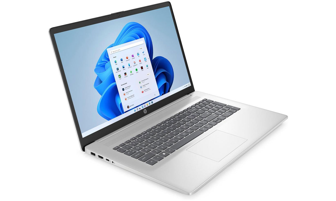HP 17 wygląd laptopa