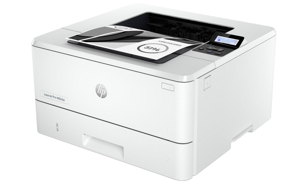 HP LaserJet Pro 4002dw Seitenansicht