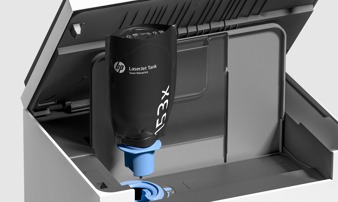 HP LaserJet Tank MFP 1604w Tonernachfüllung