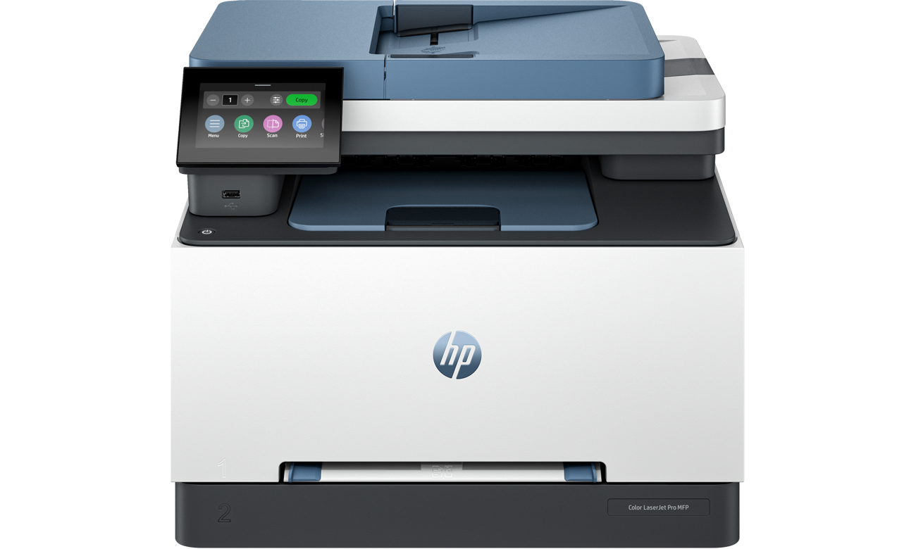 HP Color LaserJet Pro MFP 3302sdw widok z przodu 