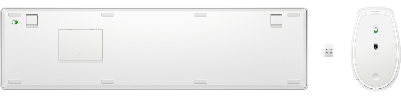 Zestaw bezprzewodowy HP 650 widok od spodu