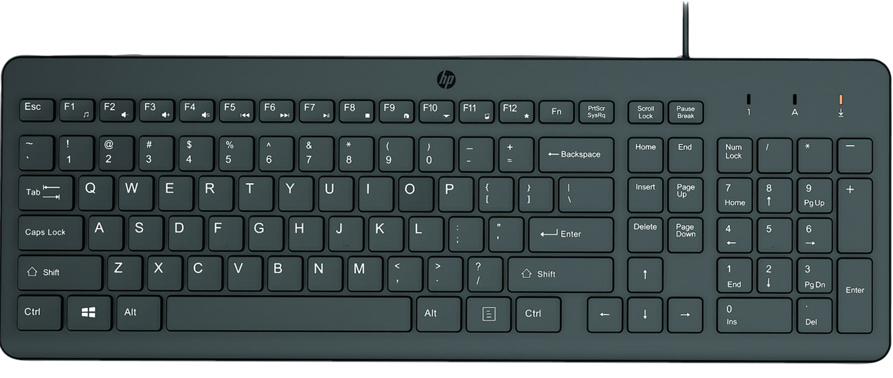 HP 150 Ansicht von oben