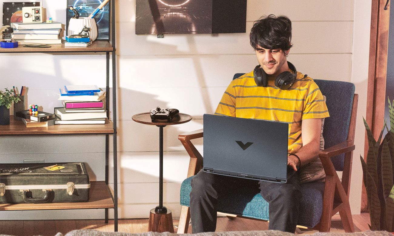 HP Victus 15 Aussehen