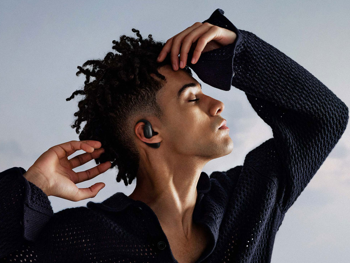 Drahtlose Kopfhörer HUAWEI FreeArc Schwarz - Lifestyle-Grafik