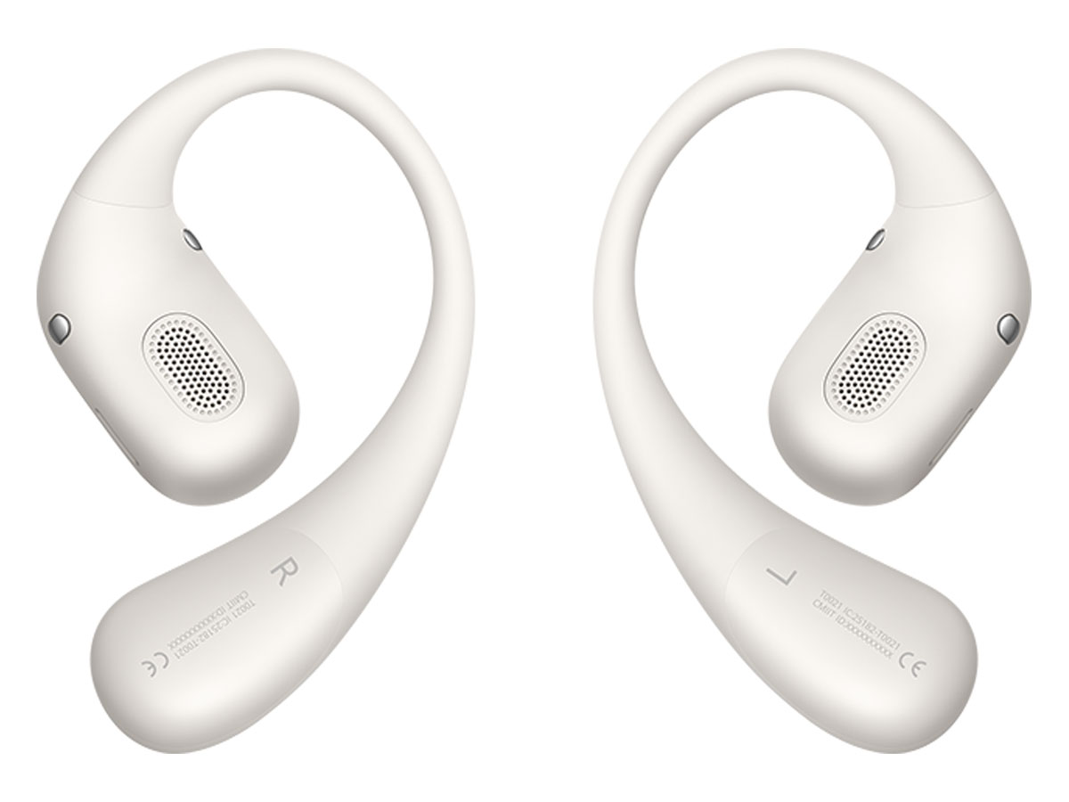 Drahtlose Kopfhörer HUAWEI FreeArc Grau - Ansicht von links und rechts