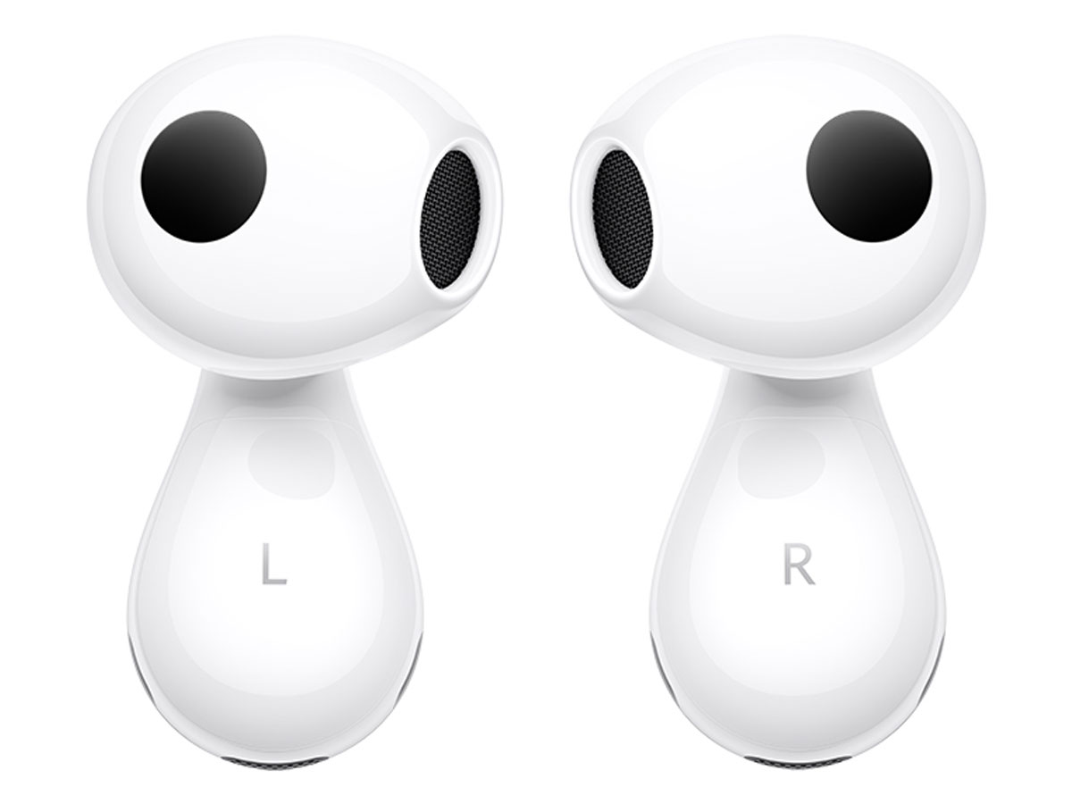 Huawei FreeBuds 6 Weiß - Ansicht von links und rechts