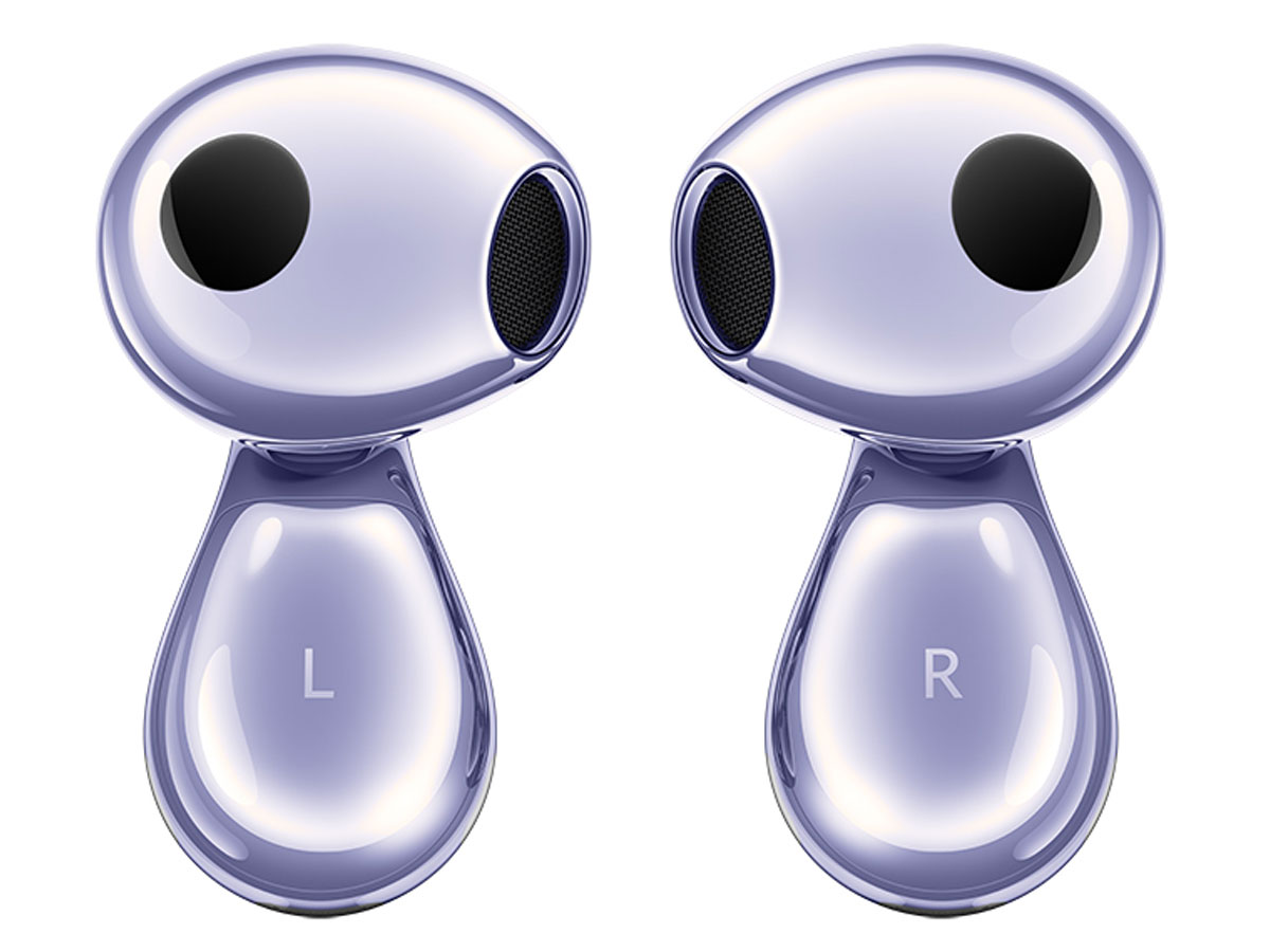 Huawei FreeBuds 6 Lila - Ansicht der linken und rechten Ohrhörer