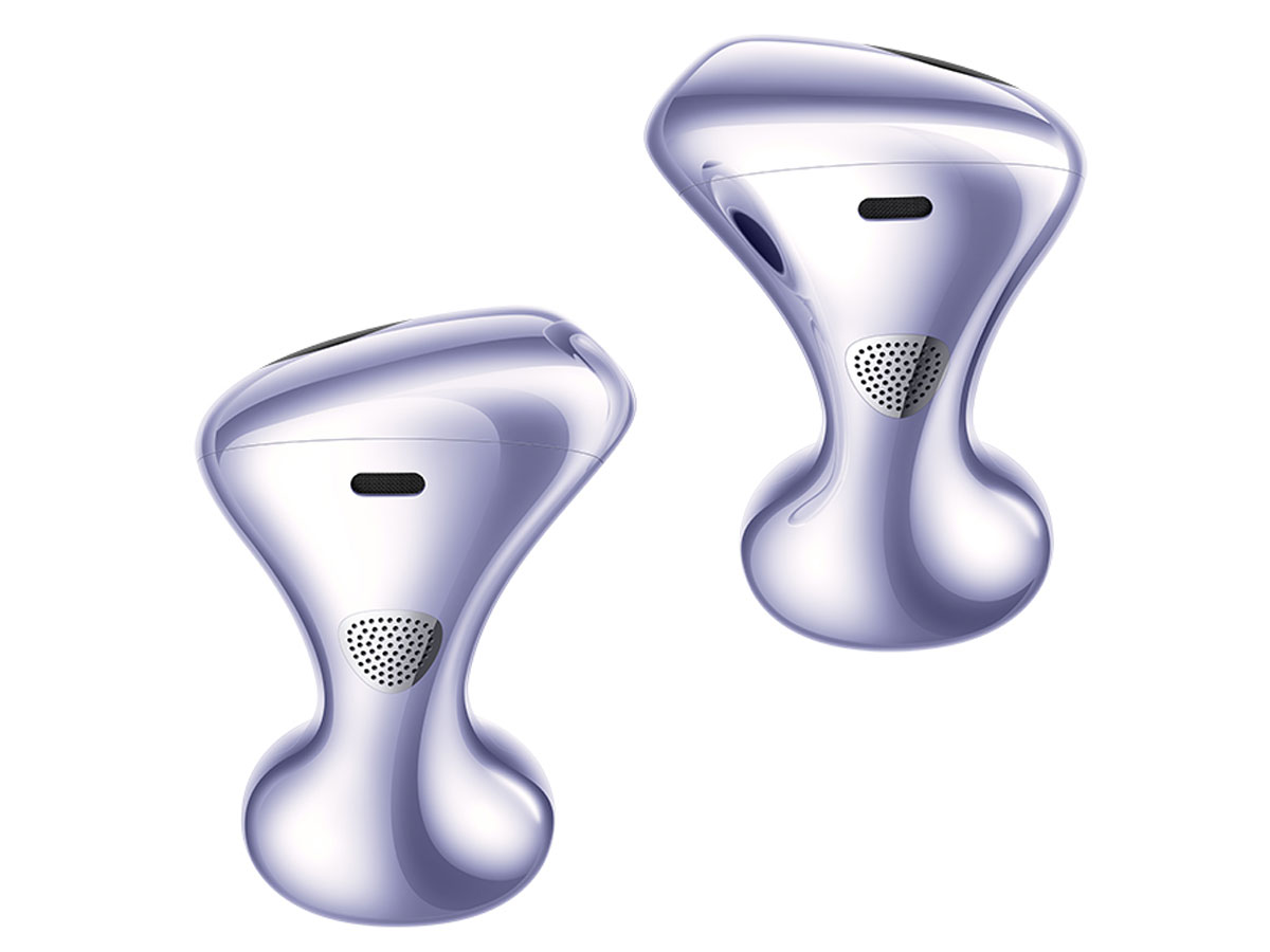 Huawei FreeBuds 6 Lila - Ansicht der linken und rechten Ohrhörer