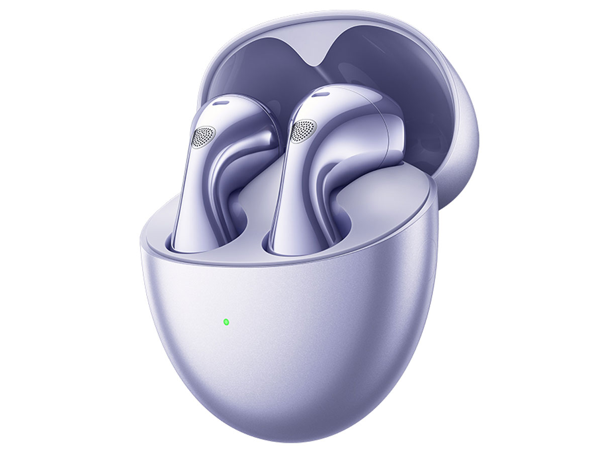 Huawei FreeBuds 6 Lila - Frontansicht mit Etui