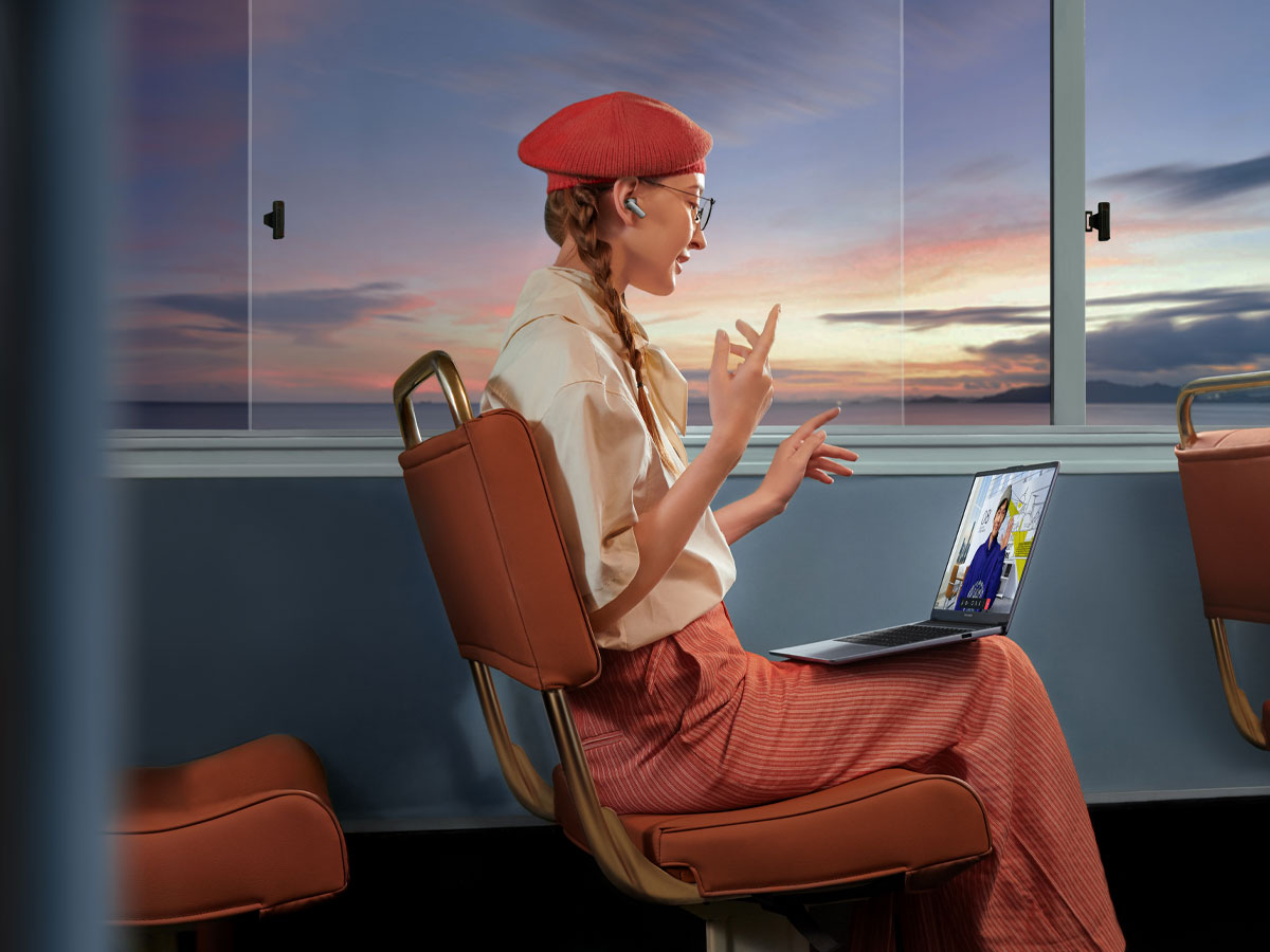 Huawei MateBook D 14 2024 wideokonferencje