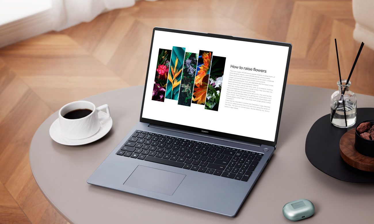 Huawei MateBook D 16 2024 ekran i klawiatura