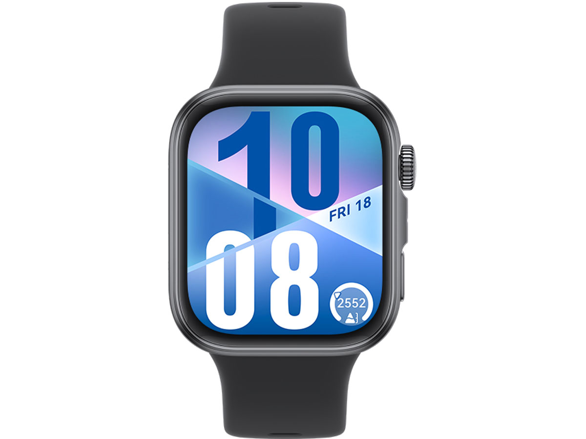 Huawei Watch Fit 4 schwarz Präsentation von vorne