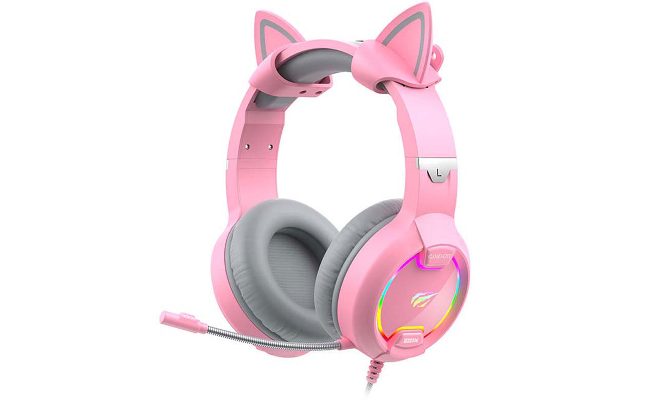 HAVIT GAMENOTE H2233D RGB Pink