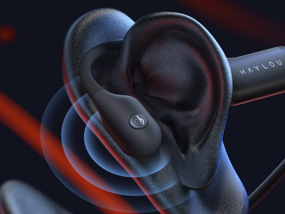 Knochenleitungskopfhörer Haylou PurFree BC01 - Knochenleitungstechnologie