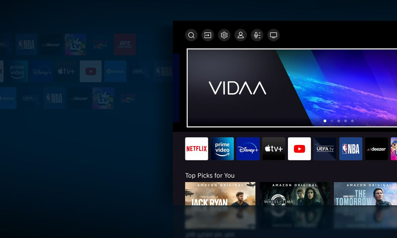 Hisense PL1H Laser VIDAA-System