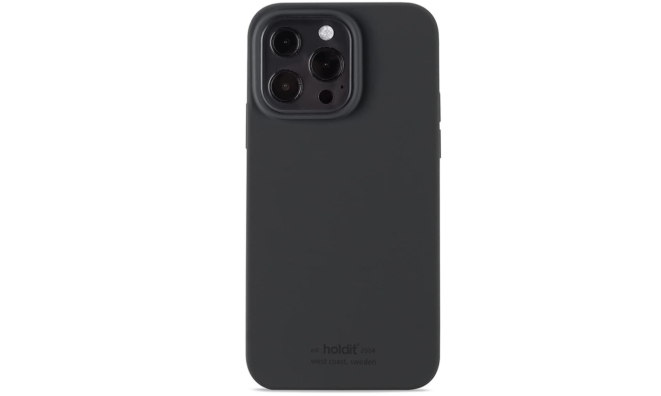 Etui Holdit Silicone Case iPhone 13 Pro Black