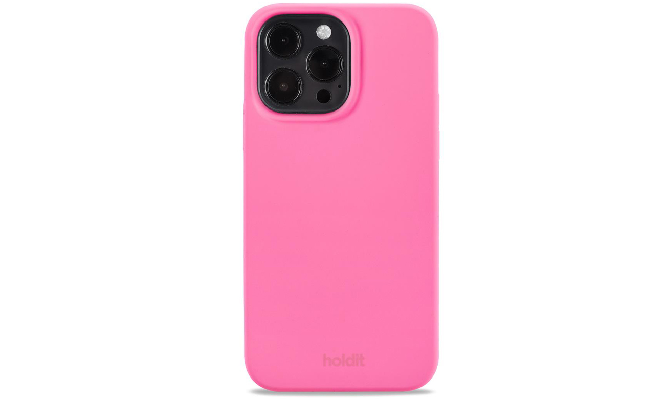 Etui Holdit Silicone Case iPhone 14 Pro Max Bright Pink
