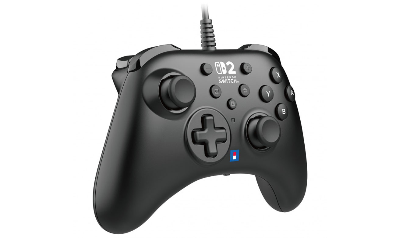 Hori Horipad Controller für Nintendo Switch 2 – Vorderansicht schräg