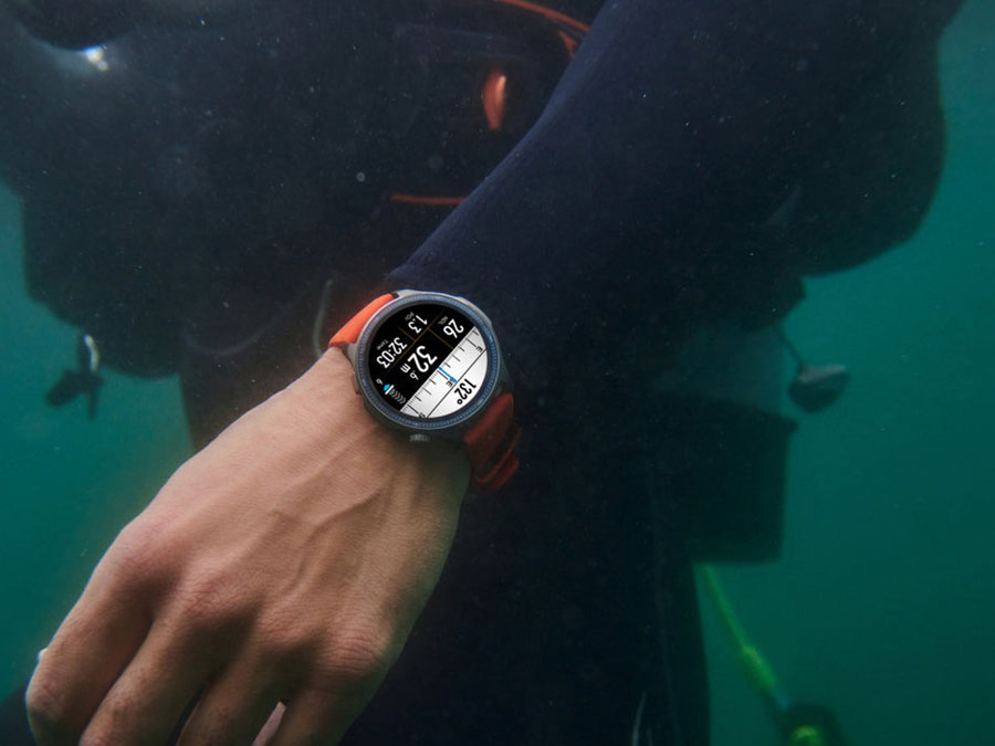 Amazfit Balance 2 unter Wasser