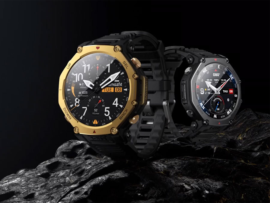 Amazfit T-Rex 3 Pro Bildschirm und Gehäuse