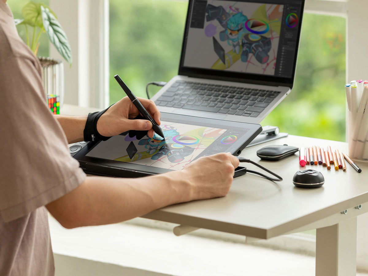 Huion Kamvas 13 (Gen 3) rysowanie