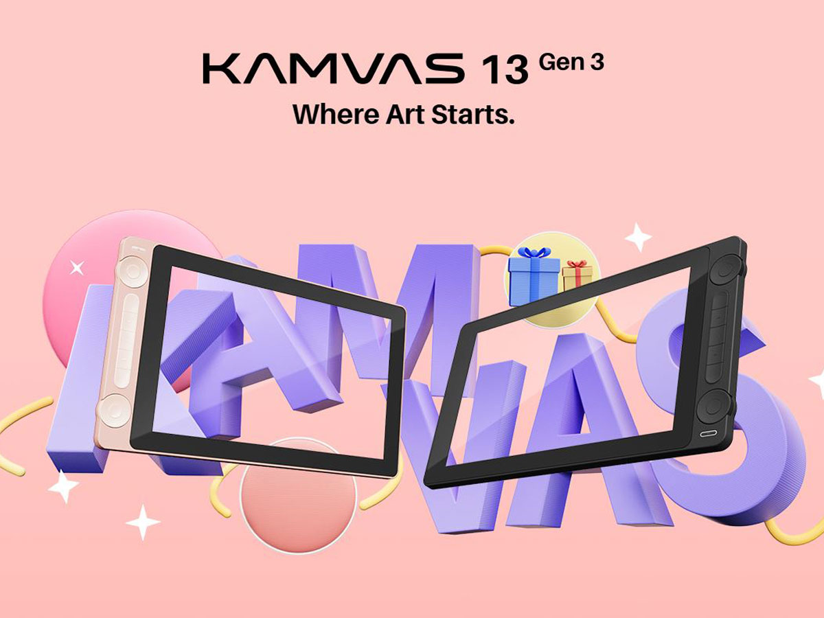Huion Kamvas 13 (Gen 3) wygląd