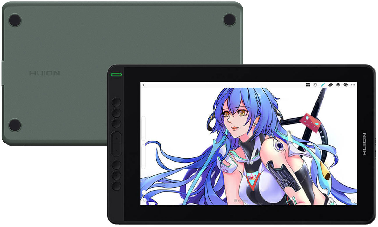 Grafiktablett Huion Kamvas 13 Grün