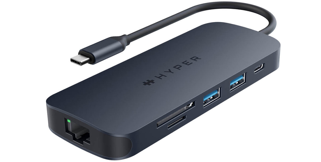 HyperDrive EcoSmart Gen.2 Universal USB-C 8-in-1 Hub 100W PD
